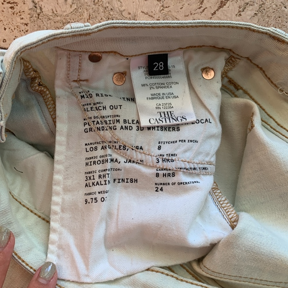 The Castings bleach out mid-rise Jeans - Picture 3 of 7